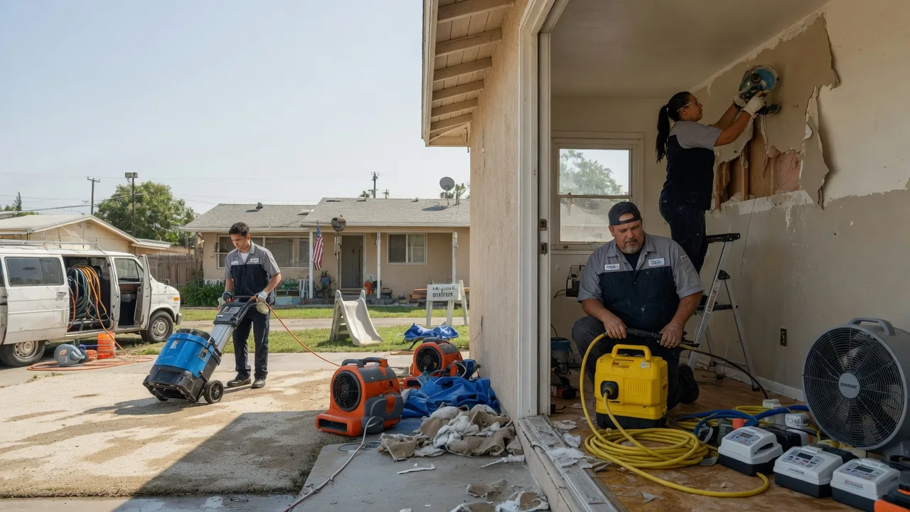 Water Damage Restoration in Mount Hamilton, CA near me